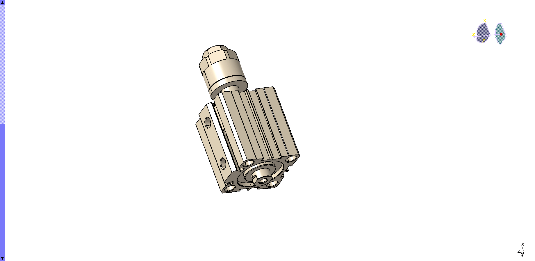 气缸ACQJ40x15-10S