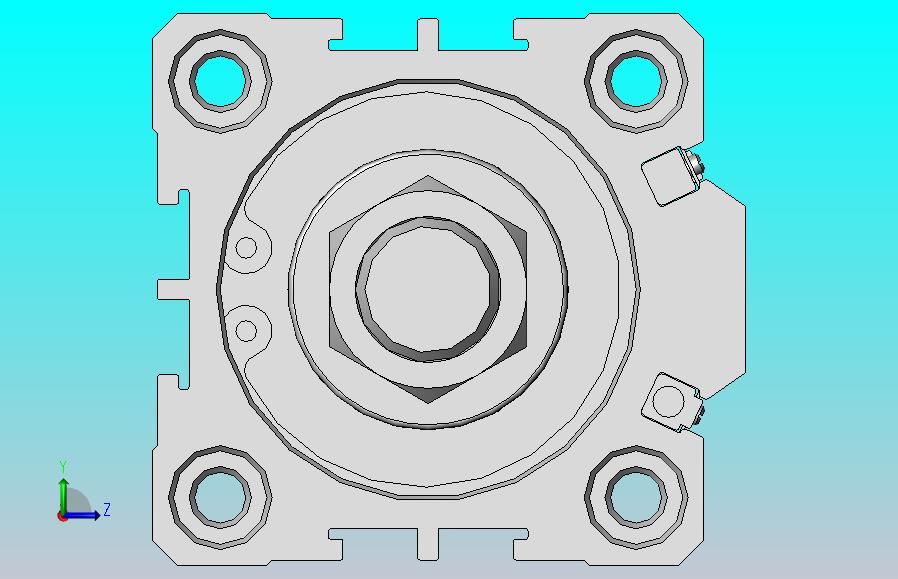 气缸ACQJS40x50-10-B-G-2 (00)