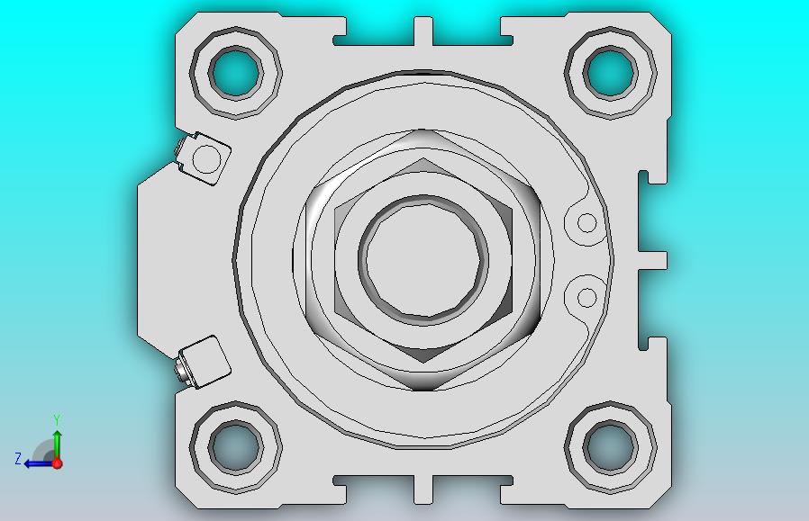气缸ACQJS40x50-10-B-G-2 (00)