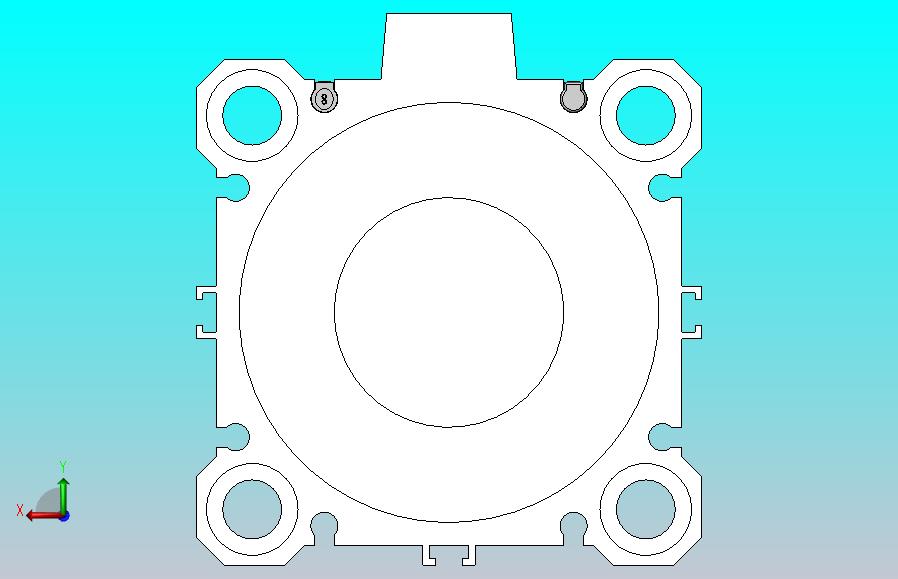 气缸CDQ2BS63-75DC-M9B