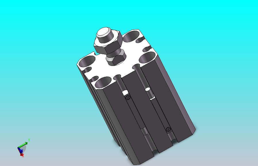 气缸CDQSB20-20DCM-M9BL