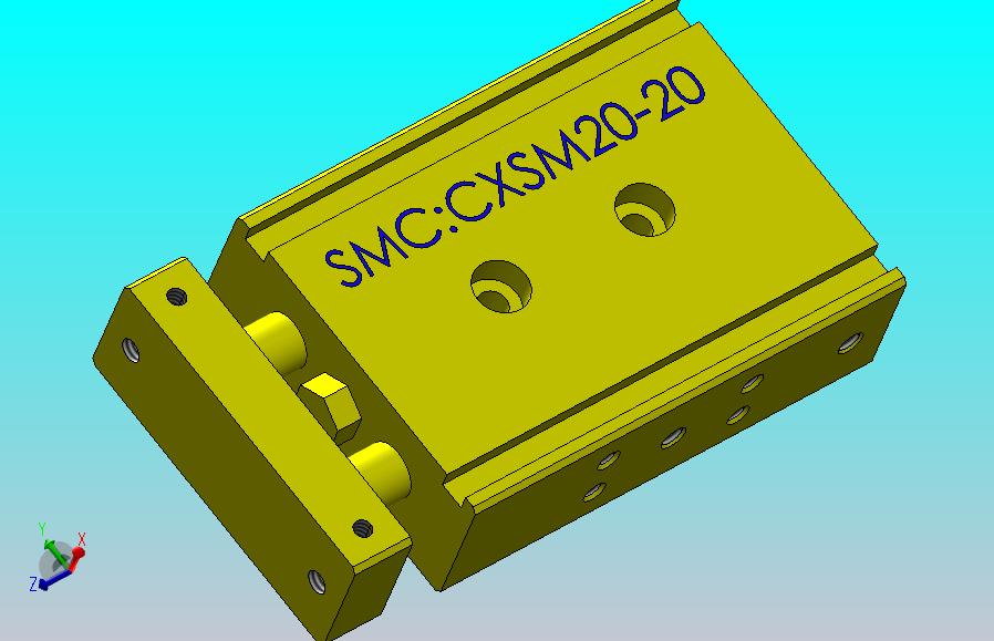 气缸CXSM20-20