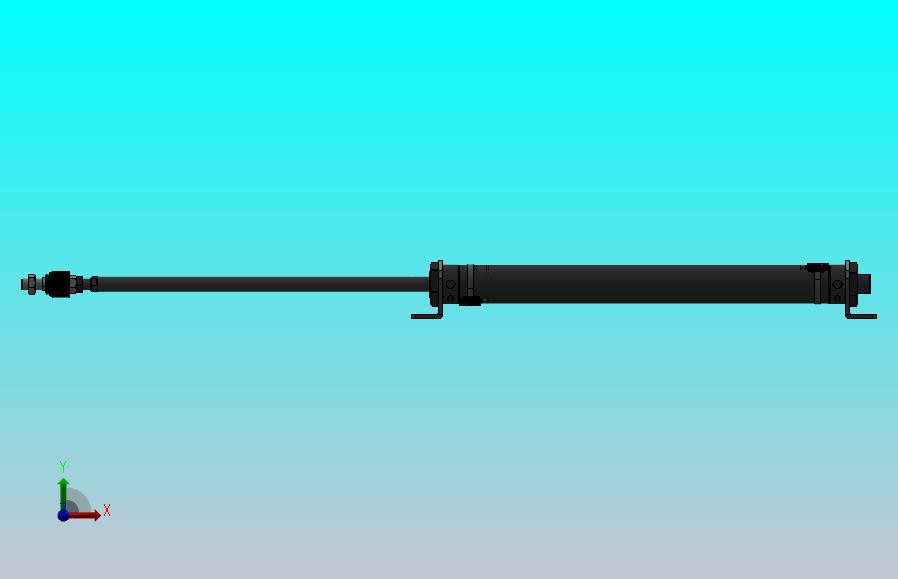 气缸MAC40x350-S-LB-M-2