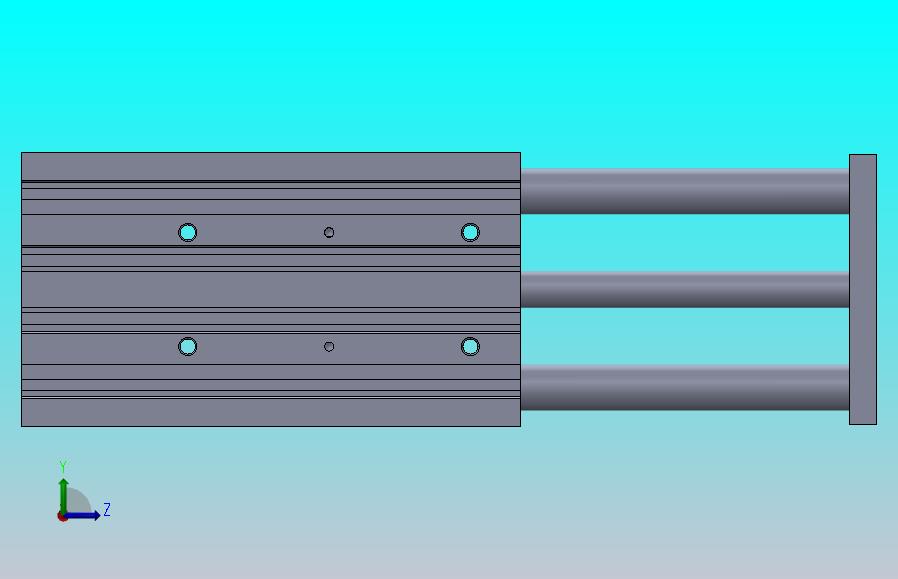 气缸MGPM40-135-HN
