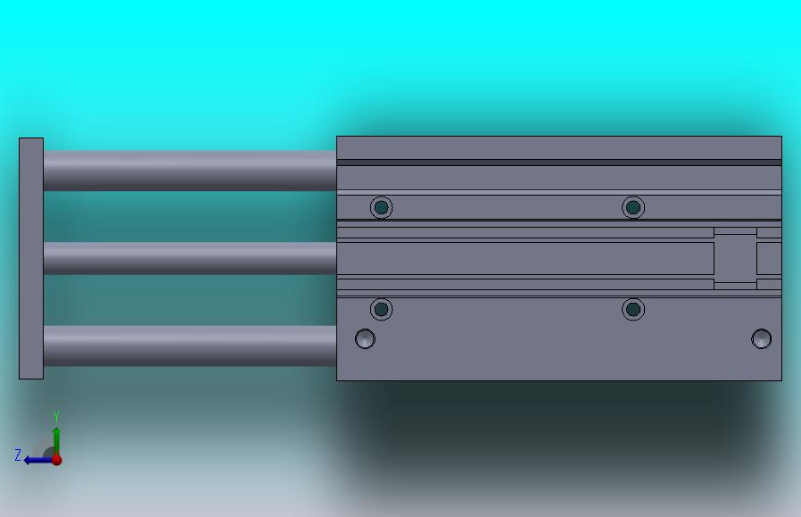 气缸MGPM40-135-HN