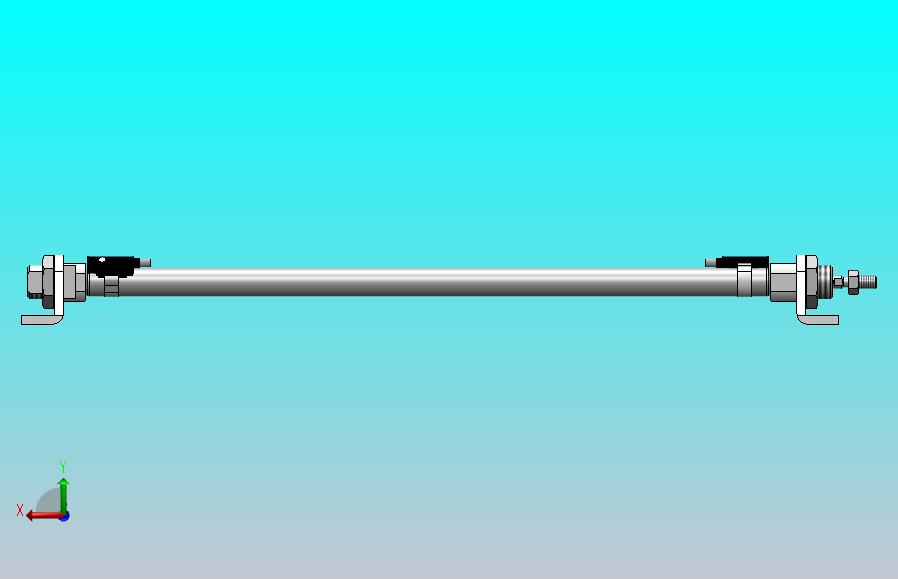 气缸MI12x300SCALB+CS1-M-2
