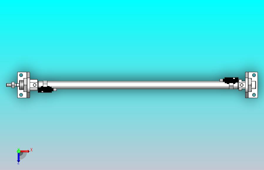 气缸MI12x300SCALB+CS1-M-2