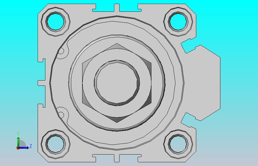 气缸SDAS-50x30-B-G-2