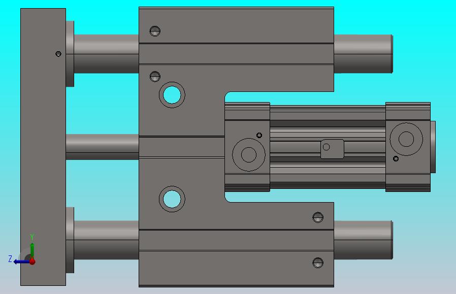 气缸SKD86x50_DB_M_BR_J3_62516_1O_E_FULLY EXTENDED