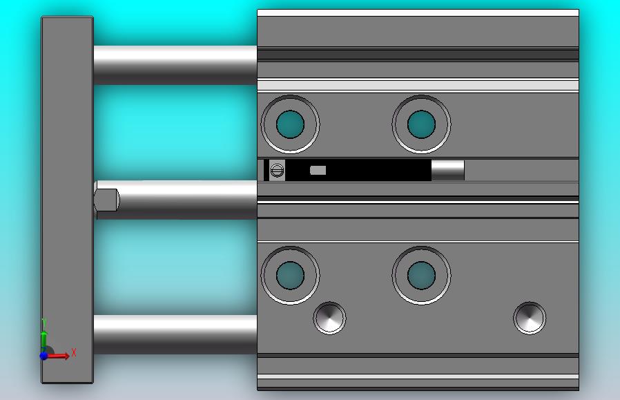 气缸TCL12x20S(0)+(CS1-GX-2)