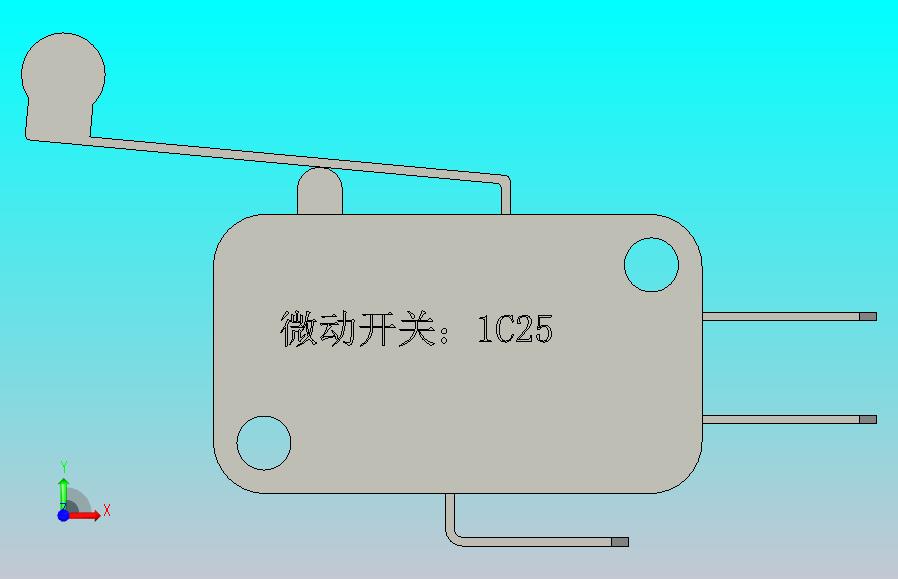 微动开关-1C25