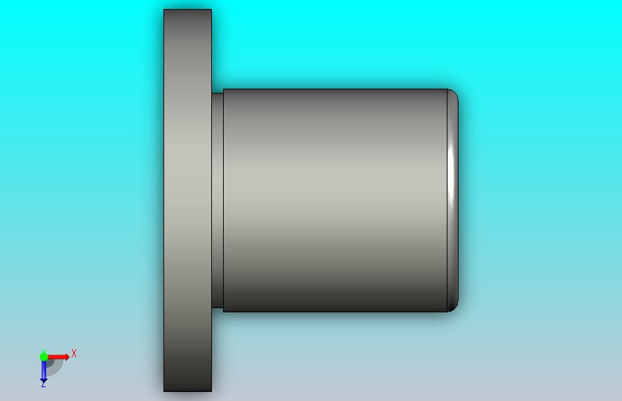 圆法兰直线轴承LHFR16