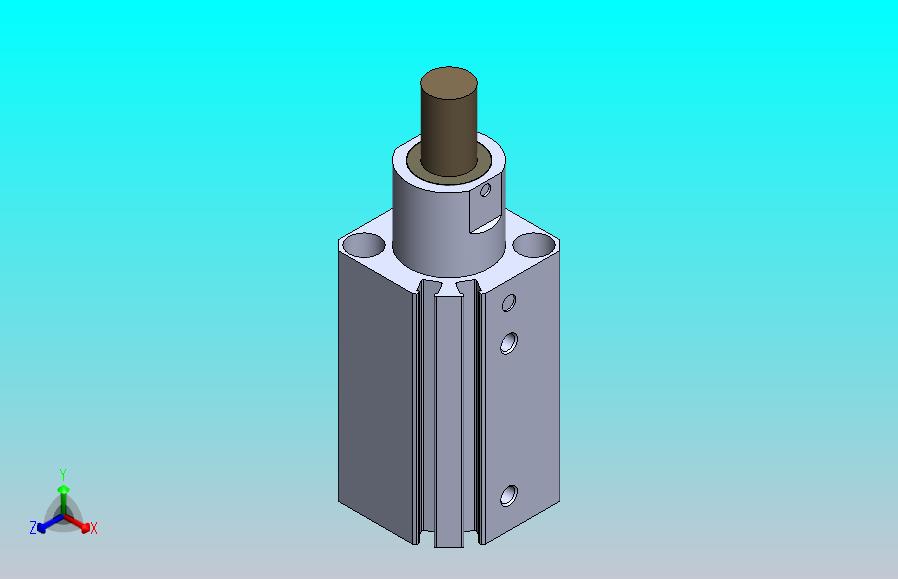 阻挡气缸TWQ20x20C