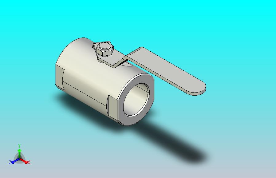 锻钢普通型球阀DN40