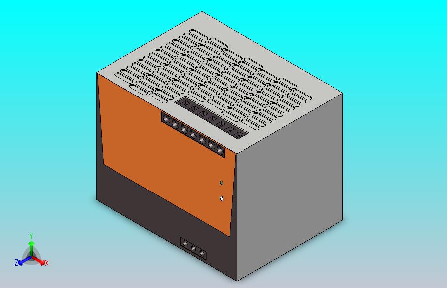 5种魏德米勒开关电源3D模型