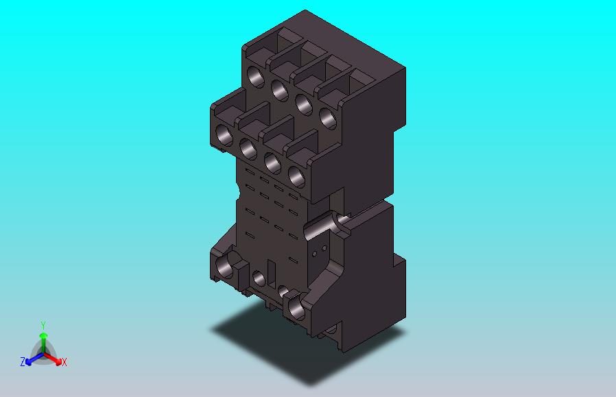 12种魏德米勒继电器3D模型