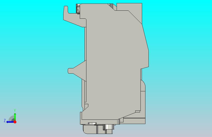 24种三菱热过载继电器3D模型