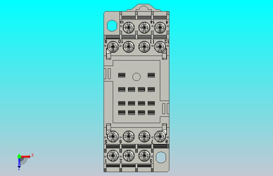 33种施耐德继电器3D模型