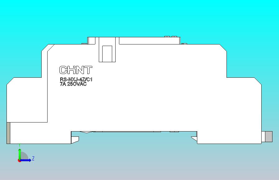 42种正泰继电器3D模型