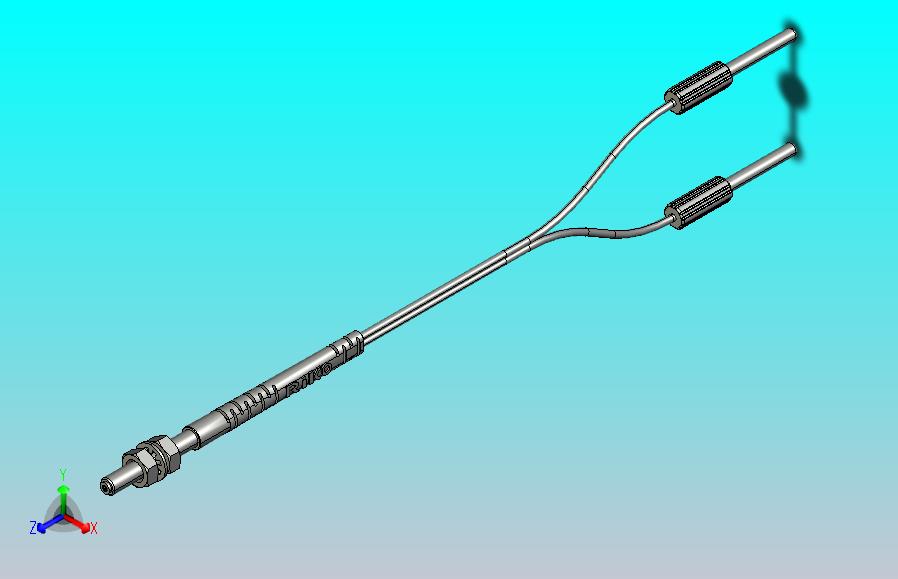 52种光纤传感器3D模型