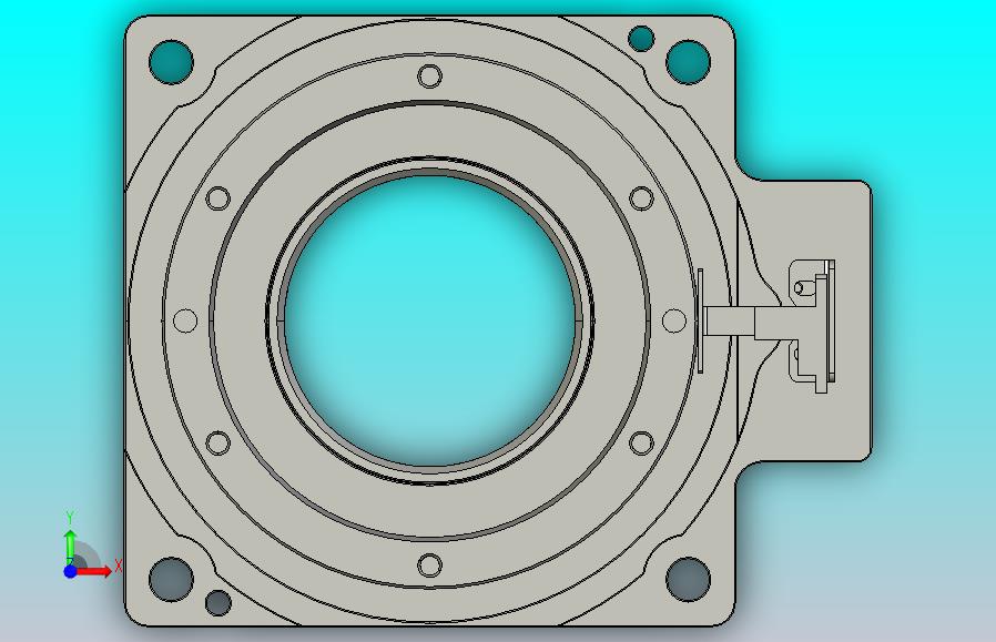 150种中空旋转平台3D模型