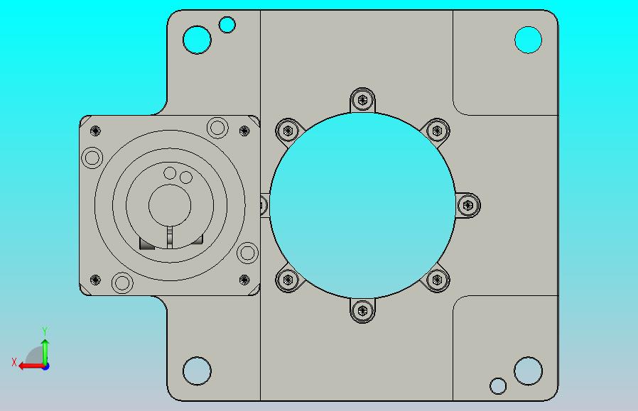 150种中空旋转平台3D模型