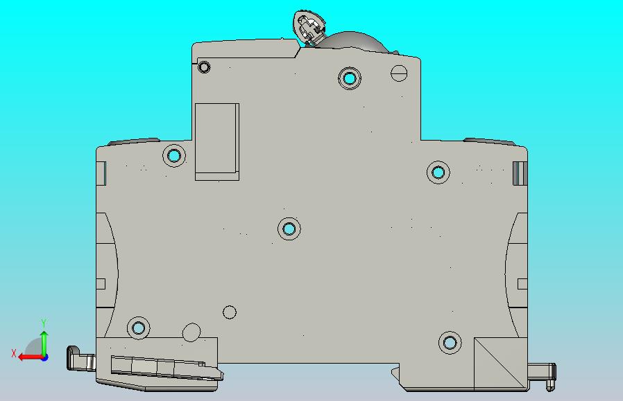 167种施耐德断路器3D模型