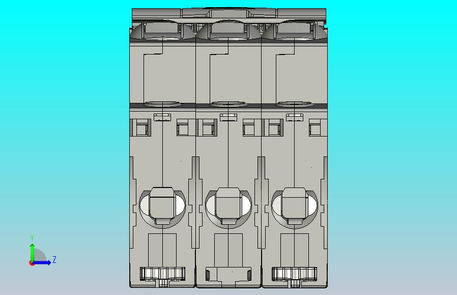 167种施耐德断路器3D模型