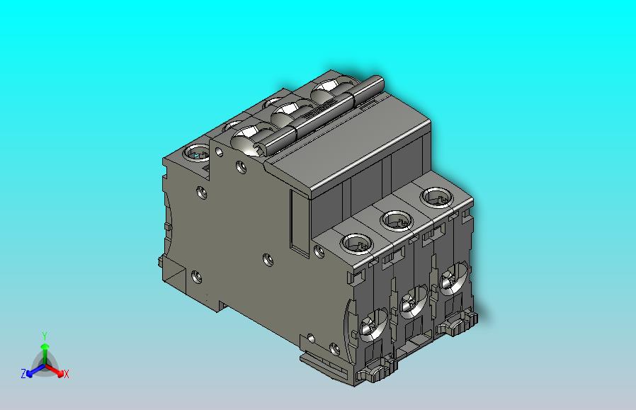 167种施耐德断路器3D模型