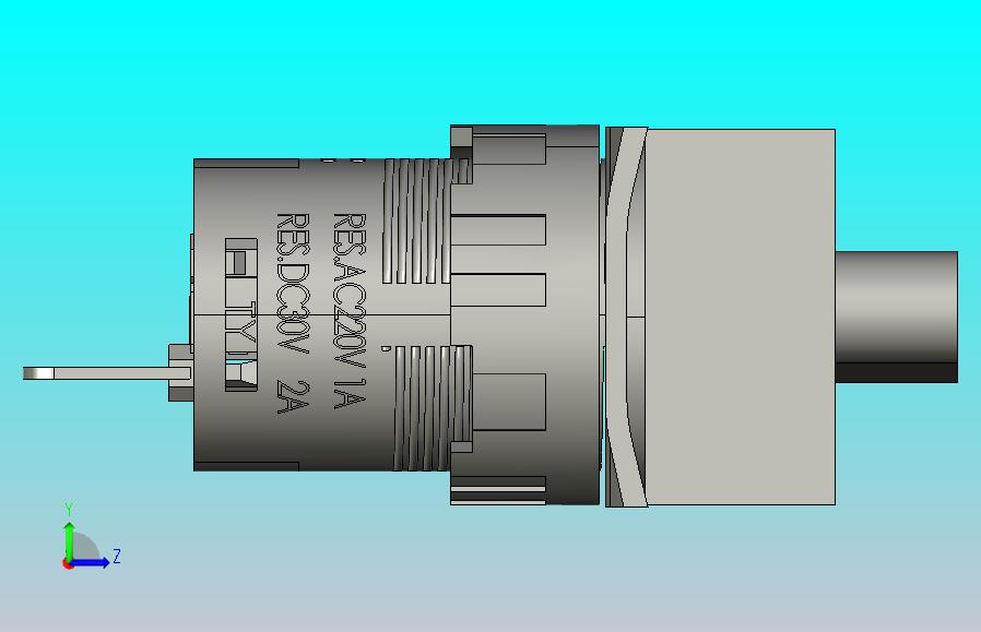176种带指示灯按钮开关3D模型