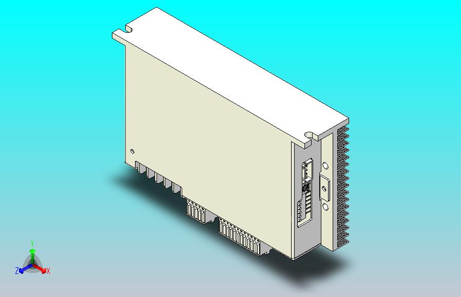205种直流减速电机3D模型