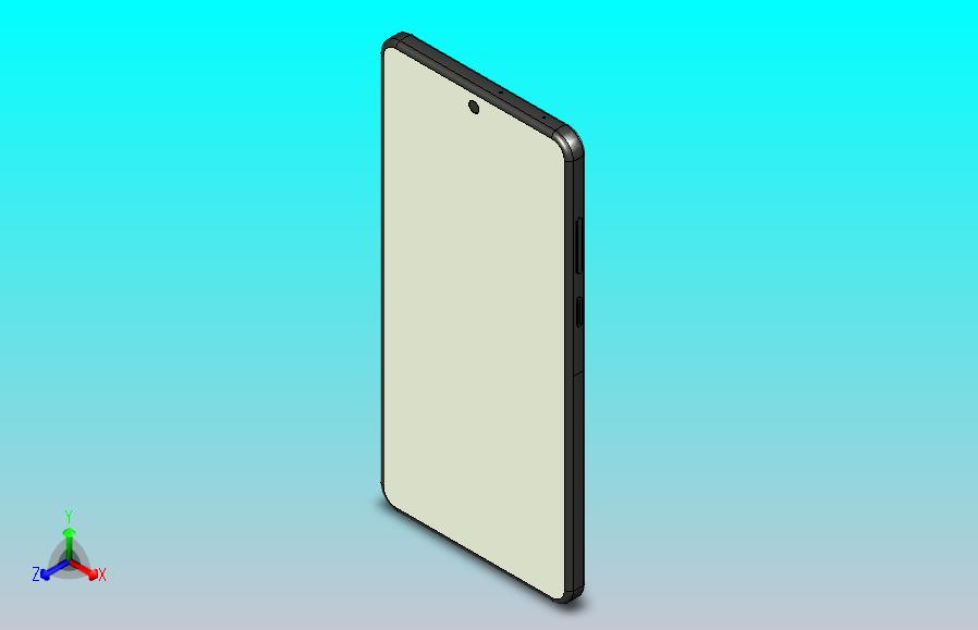 华为Pura70Pro+魅影黑三维模型