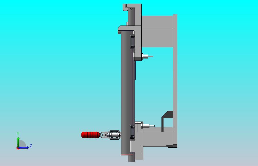 汽车空调散热器装配工装夹具