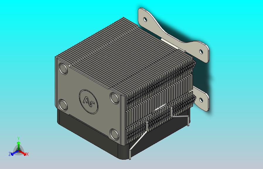 氩THRML 60mm毫米散热器冷却器