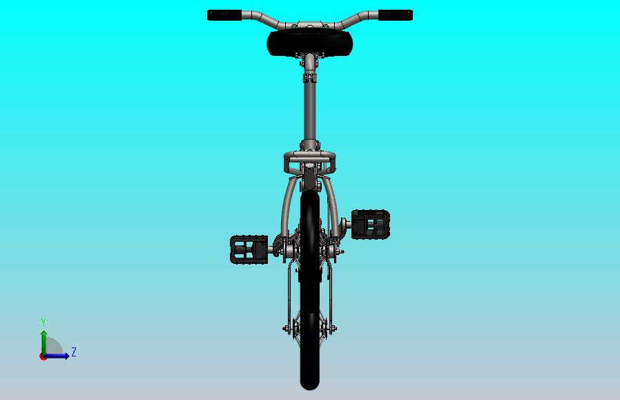 小自行车3D模型