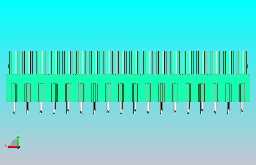 可插拔接线端子15EDGB-3.81-18P-14-00AH