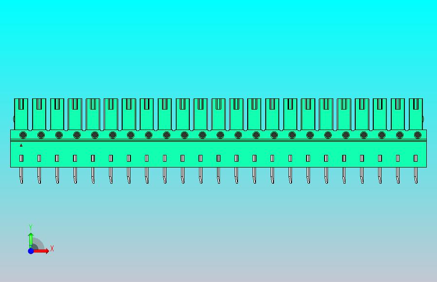 可插拔接线端子15EDGB-3.81-23P-14-00AH