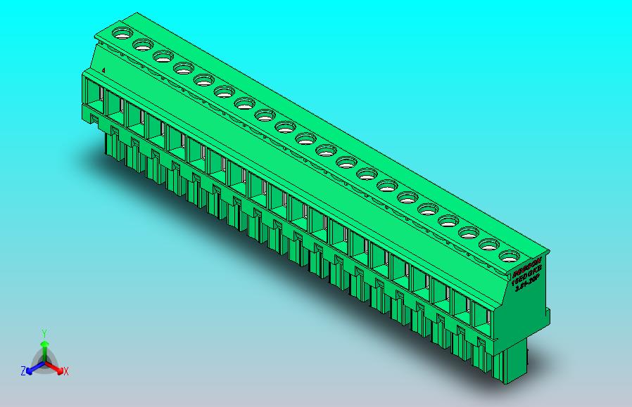 可插拔接线端子15EDGKB-3.81-20P-14-00AH