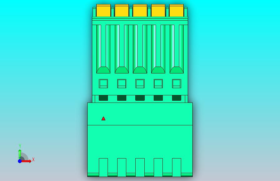 可插拔接线端子15EDGRC+KD-2.5-05P-14-00AH