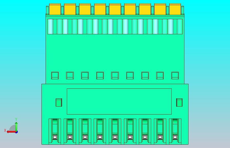可插拔接线端子15EDGRC+KD-2.5-09P-14-00AH
