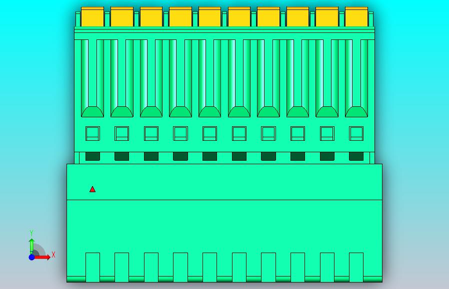 可插拔接线端子15EDGRC+KD-2.5-10P-14-00AH
