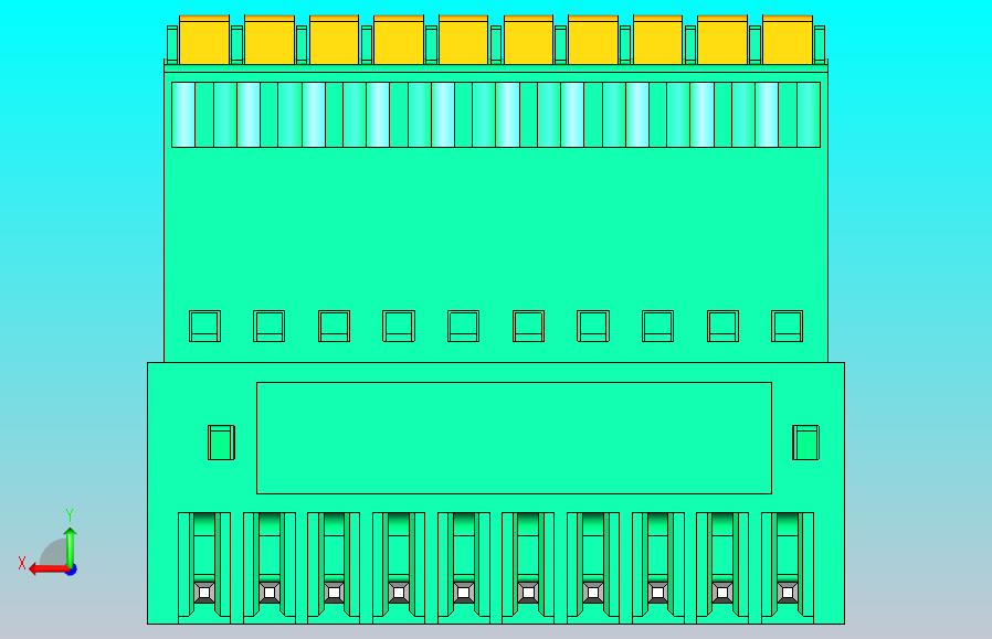 可插拔接线端子15EDGRC+KD-2.5-10P-14-00AH