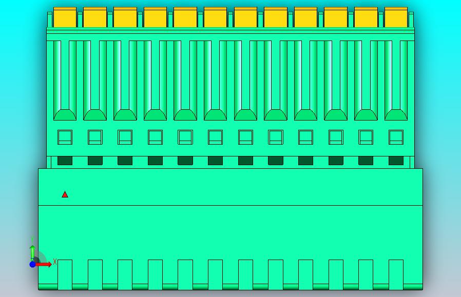 可插拔接线端子15EDGRC+KD-2.5-12P-14-00AH