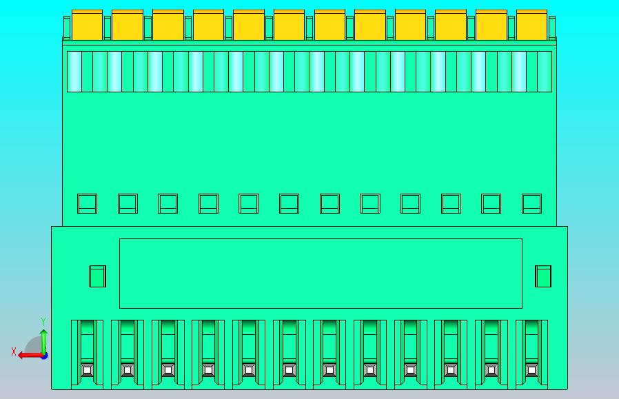 可插拔接线端子15EDGRC+KD-2.5-12P-14-00AH