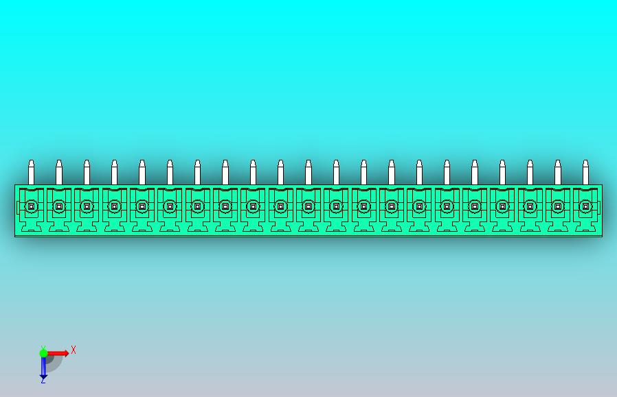 可插拔接线端子15EDGRC-3.81-21P-14-00AH