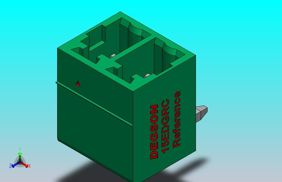 可插拔接线端子15EDGRC-3.81-xxP-14-00AH