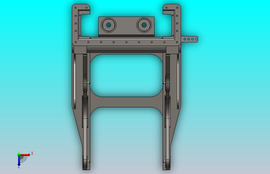 叉装车叉具门夹安装结构