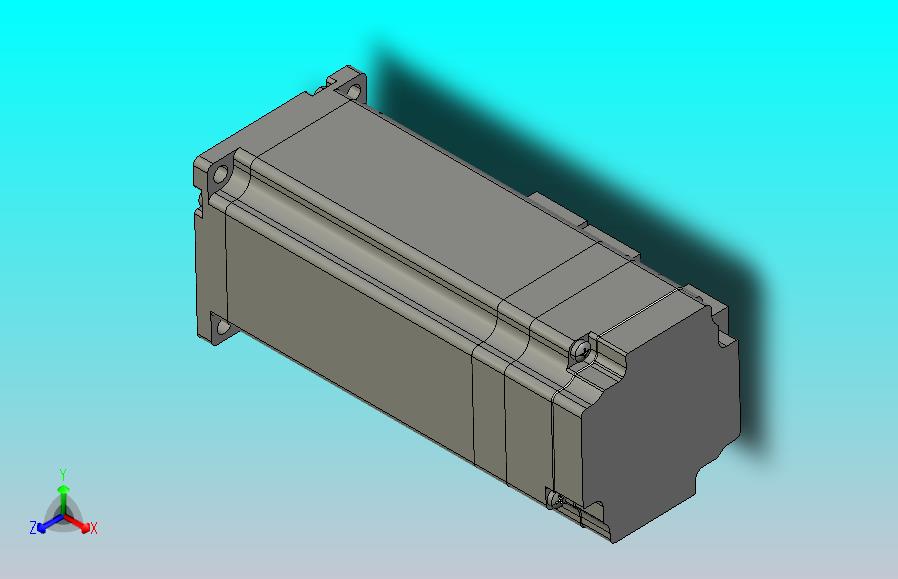 CME抱闸型57机座3D图