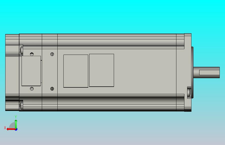 CME抱闸型57机座3D图