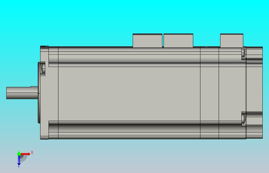 CME抱闸型57机座3D图